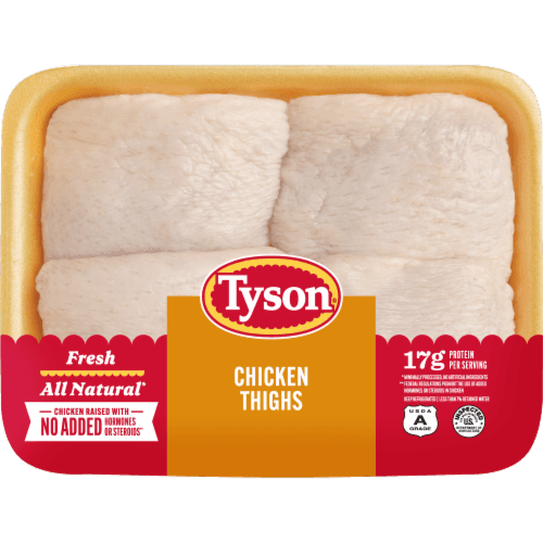 Tyson All Natural Fresh Chicken Thighs