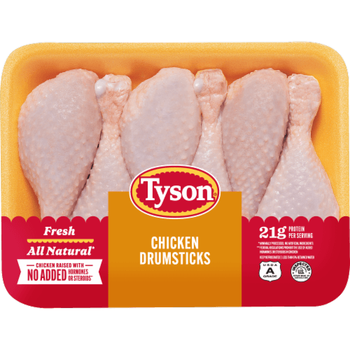 Tyson All Natural Fresh Chicken Drumsticks