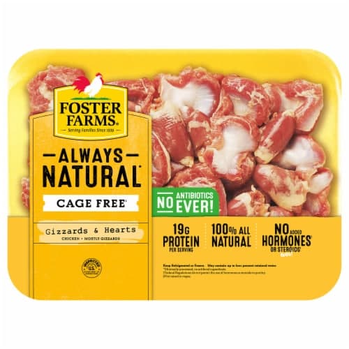 Foster Farms All Natural Fresh Chicken Gizzards/Heart