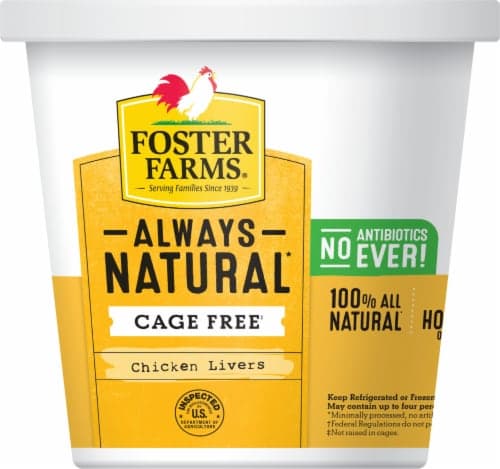 Foster Farms All Natural Fresh Chicken Livers