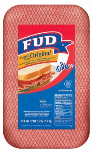 Fud Original Cooked Ham Fresh Sliced Deli Meat