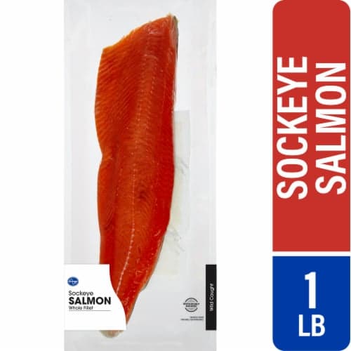 Kroger Sockeye Salmon Whole Fillet