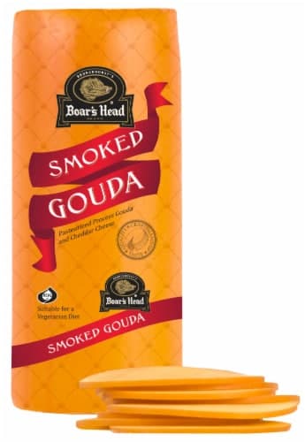 Boar'S Head Smoked Gouda Cheese Fresh Sliced Deli Cheese