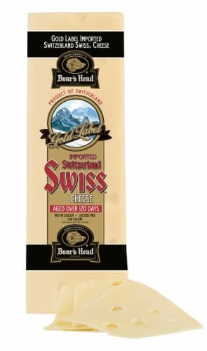 Boar'S Head Gold Label Imported Swiss Cheese Fresh Sliced Deli Cheese