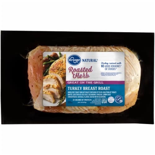 Kroger All Natural Fresh Turkey Roasted Herb Breast