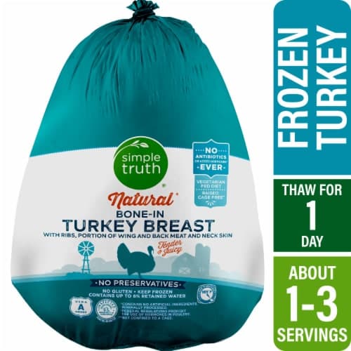 Simple Truth Bone In  Turkey Breast - Limit 1 At Sale Price