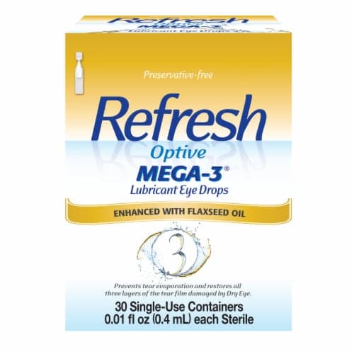 Refresh Optive Mega-3 Lubricant Eye Drops