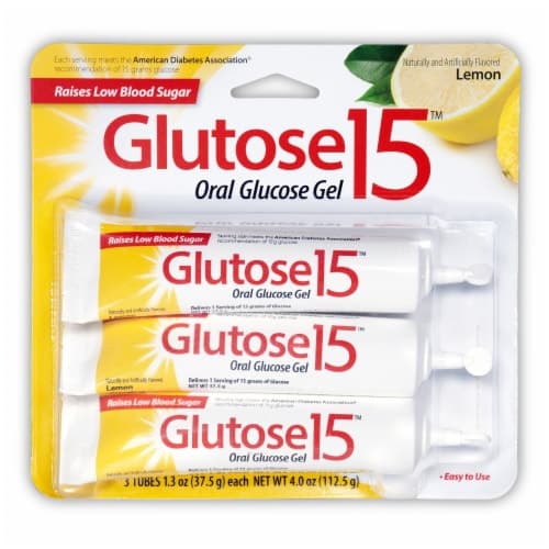 Perrigo Glucose 15 Lemon Oral Gel