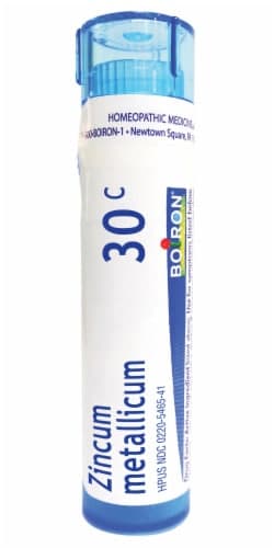 Boiron Zincum Metallicum Homeopathic Medicine
