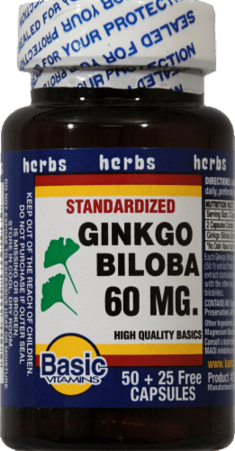 Basic Ginkgo Biloba Capsules