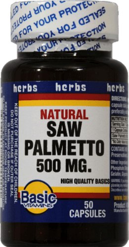 Basic Natural Saw Palmetto Capsules