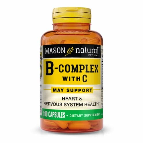 Mason Natural B-Complex With Vitamin C Capsules