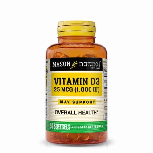 Mason Natural Vitamin D Softgels