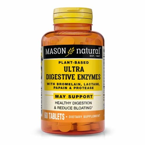 Mason Natural Plant-Based Ultra Digestive Enzymes