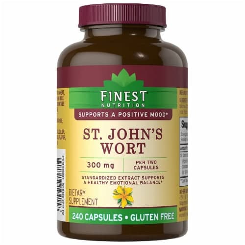 Finest Nutrition St. John'S Wort, 240 Capsules