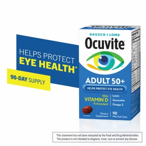 Bausch + Lomb Ocuvite Eye Vitamin & Mineral Supplement Adult 50+