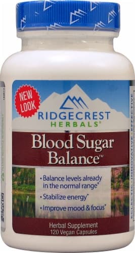 Ridgecrest Herbals  Blood Sugar Balance