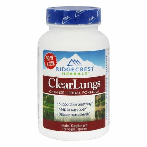Ridgecrest Herbals Clearlungs Capsules