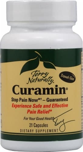 Terry Naturally Curamin Travel-Size Pain Relief Capsules