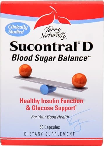 Terry Naturally  Sucontral D Blood Sugar Balance