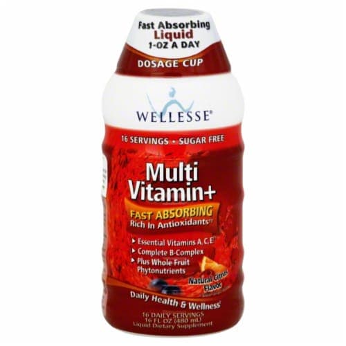 Wellesse Multi-Vitamin Liquid Dietary Supplement