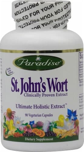 Paradise Herbs St. John'S Wort Vegetarian Capsules