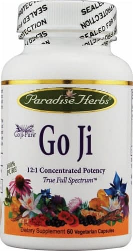 Paradise Herbs Go Ji Vegetarian Capsules