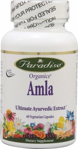 Paradise Herbs Organics Amla Vegetarian Capsules