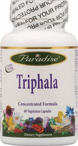 Paradise Herbs Triphala Vegetarian Capsules