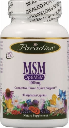 Paradise Herbs Opti-Msm Vegetarian Capsules
