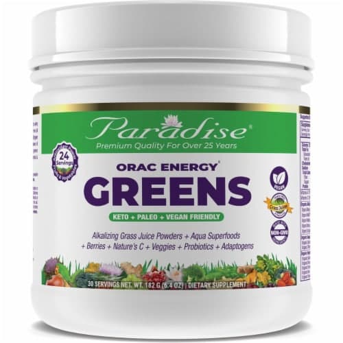 Paradise Herbs Orac-Energy Greens Pwdr