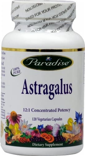 Paradise Herbs Astragalus Vegetarian Capsules