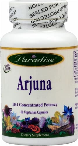 Paradise Herbs Arjuna Vegetarian Capsules
