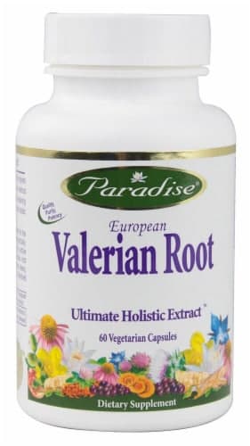 Paradise Herbs Valerian Root Extract Vegetarian Capsules