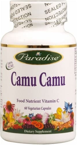 Paradise Herbs Camu Camu Vegetarian Capsules