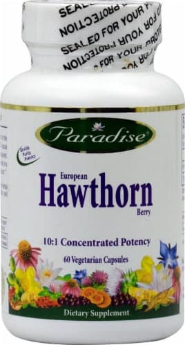 Paradise Herbs European Hawthorn Berry Vegetarian Capsules
