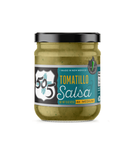 505 Southwestern Roadhouse Tomatillo And Medium Roasted Green Chile Salsa