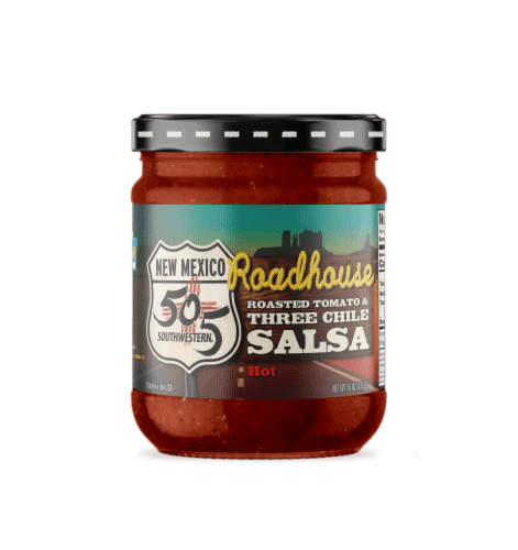 505 Southwestern Roadhouse Roasted Tomato Three Chile Hot Salsa