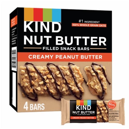 Kind Nut Butter Filled Creamy Peanut Butter Snack Bars