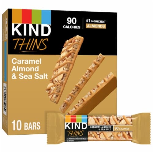Kind Thins Caramel Almond & Sea Salt Snack Bars