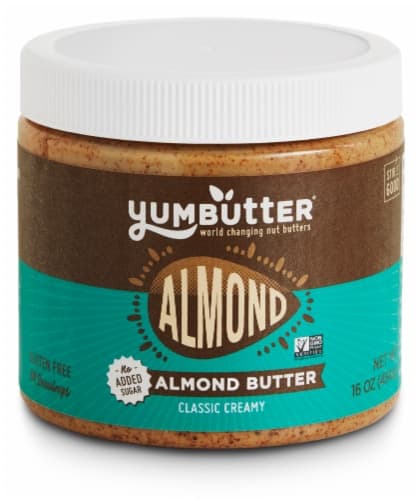 Yumbutter Almond Classic Creamy Almond Butter