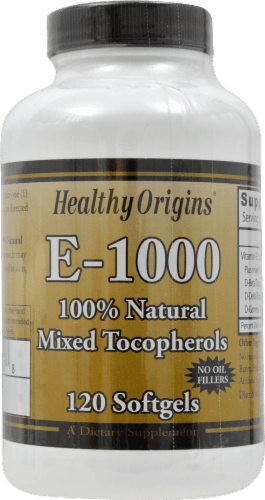 Healthy Origins Vitamin E 1000Iu Supplements