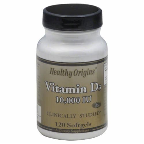 Healthy Origins Vitamin D3 10000 Iu Supplement