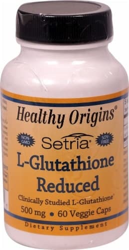 Healthy Origins Setria L-Glutathione Reduced Capsules