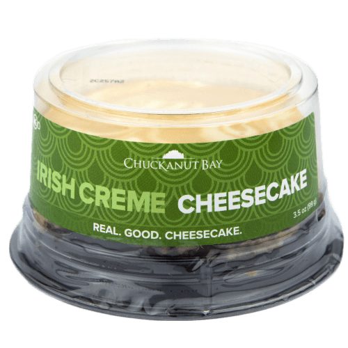 Chuckanut Bay Irish Cream Cheesecake