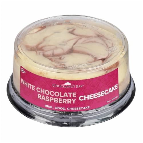 Chuckanut Bay Foods White Chocolate Raspberry Cheesecake