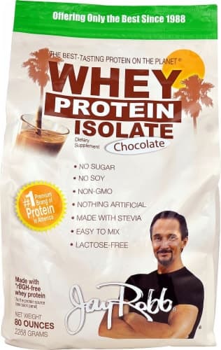 Jay Robb  Whey Protein Isolate   Chocolate