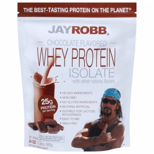 Jay Robb Chocolate Whey Protein Isolate