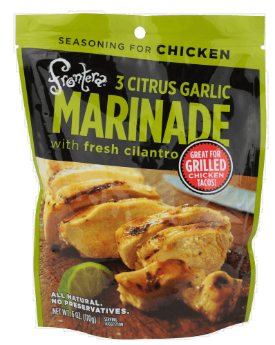 Frontera Three Citrus Garlic Marinade With Fresh Cilantro