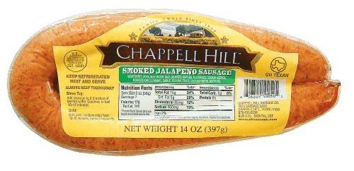 Chappell Hill Smoked Jalapeno Sausage